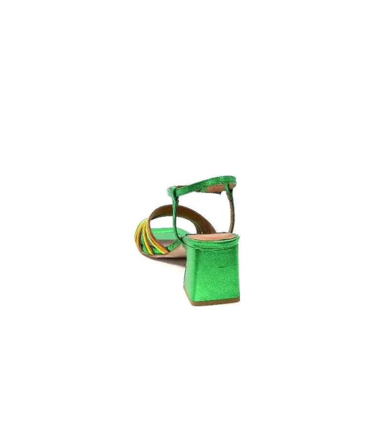 Angel Alarcon 23042 Cuir Metal Vert