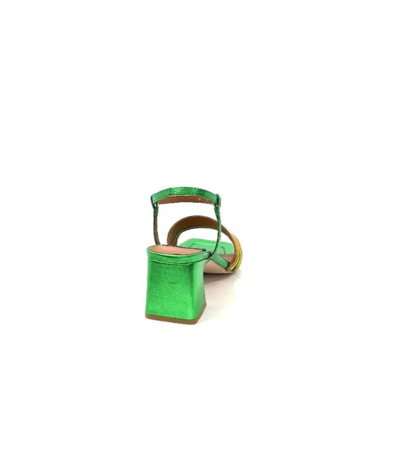 Angel Alarcon 23042 Cuir Metal Vert