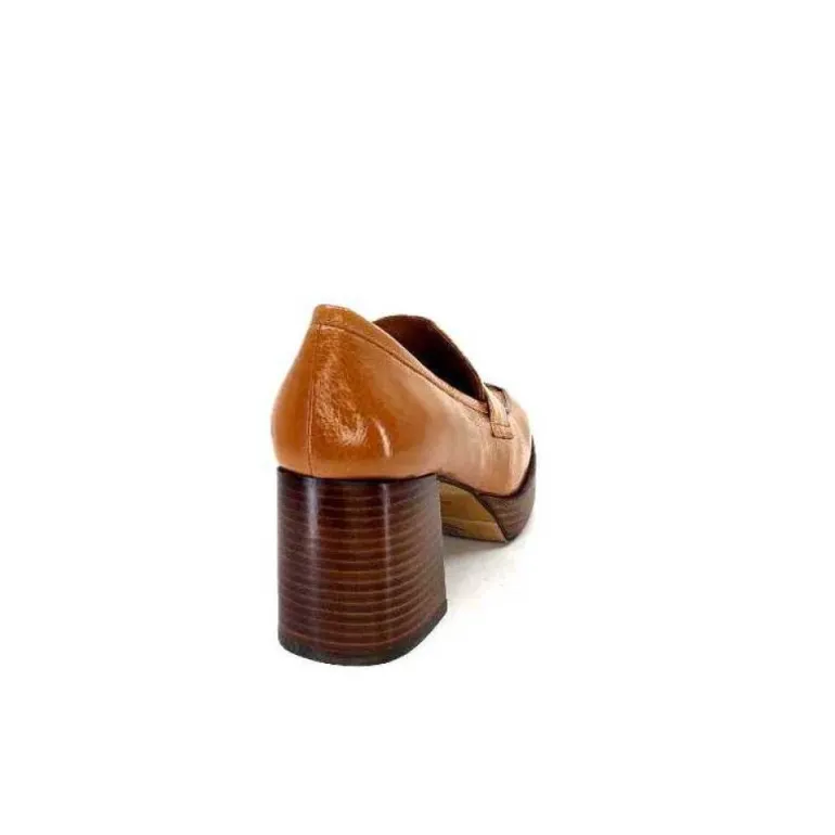 Angel Alarcon 23524 Cuir Vernis Castagna