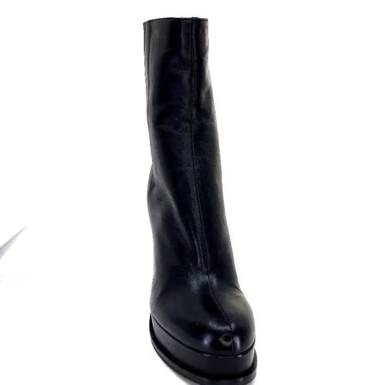 Chantal 2145 F326 Cuir Noir