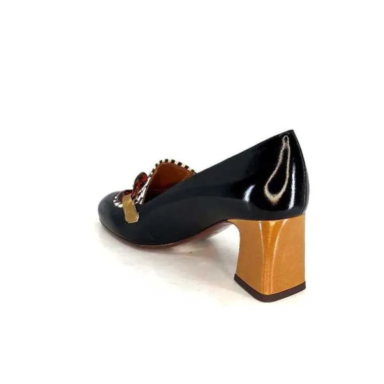 Chie Mihara Anata Cuir Vernis Noir