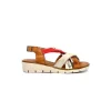 Ivoire 2146 Ceralin Cuir Rouge Marron Or