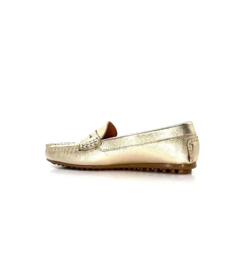 Ivoire 10322 Cuir Metal Platine