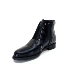 Ivoire 7553 Cuir Noir