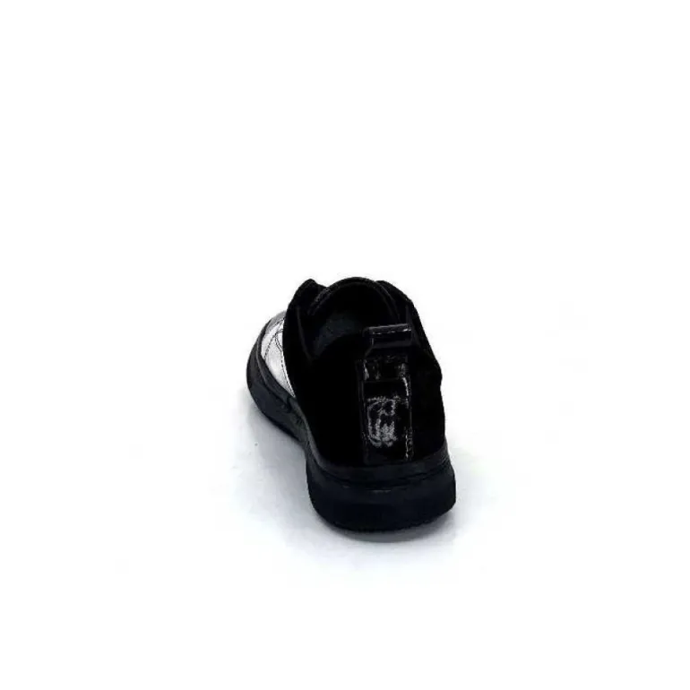 Ivoire 500-353 Cuir Noir & Argente