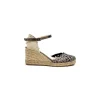 Ivoire 23288 Cuir Tresse Grafite
