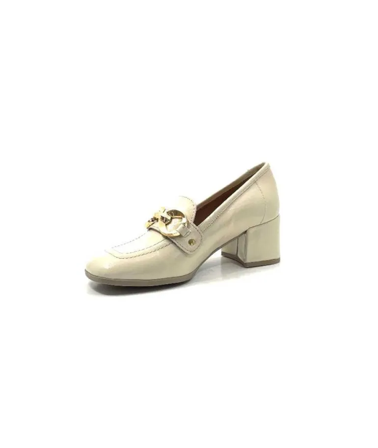 Ivoire 9575845 Cuir Vernis Beige