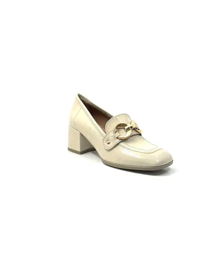Ivoire 9575845 Cuir Vernis Beige