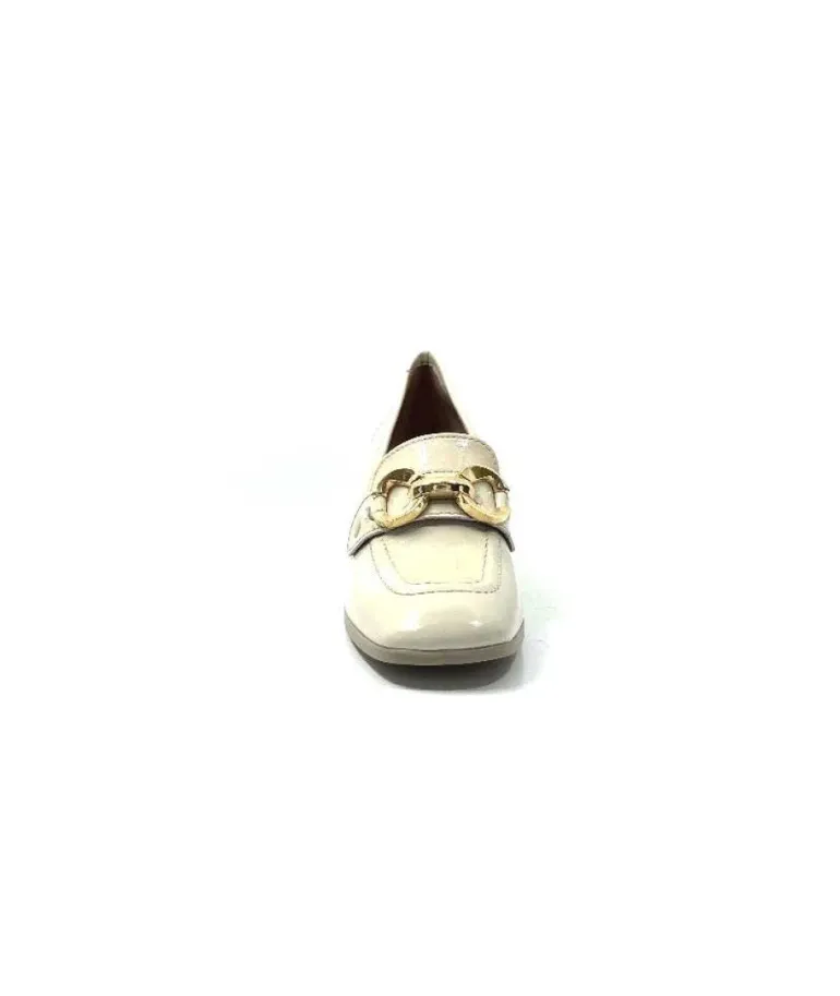 Ivoire 9575845 Cuir Vernis Beige