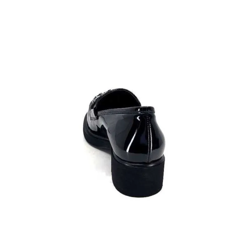 Ivoire 844926 Cuir Vernis Noir