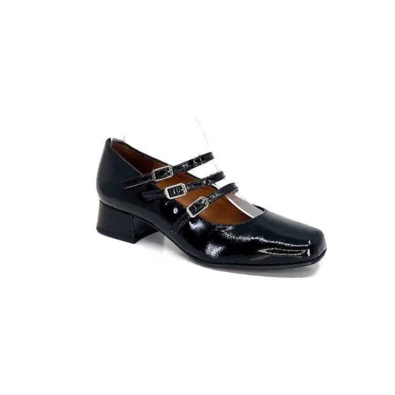 Ivoire 710 Cuir Vernis Noir