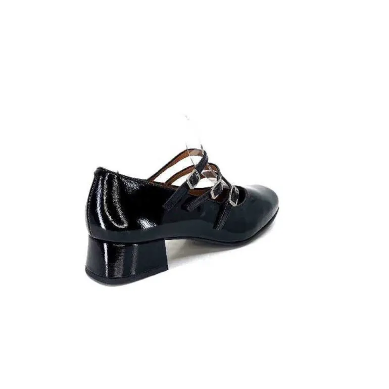 Ivoire 710 Cuir Vernis Noir
