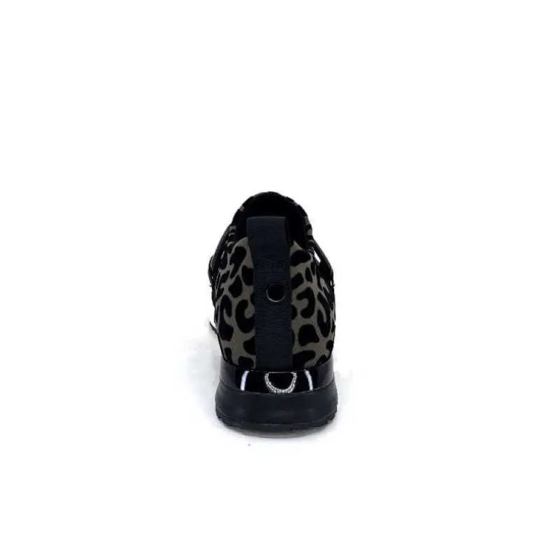 Ivoire 2203626 Textile Kaki Noir Leo