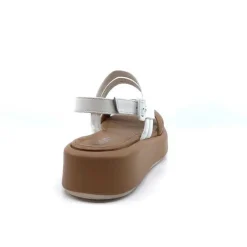Ivoire 2056 Yara Cuir Marron & Blanc