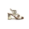 Ivoire B773 Mare Cuir Blanc & Dore