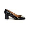 Ivoire Ch732 Cuir Vernis Noir