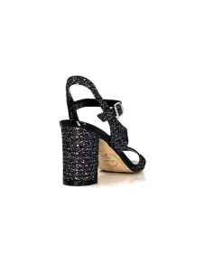 Ivoire F2215 Asia Textile Glitter Noir