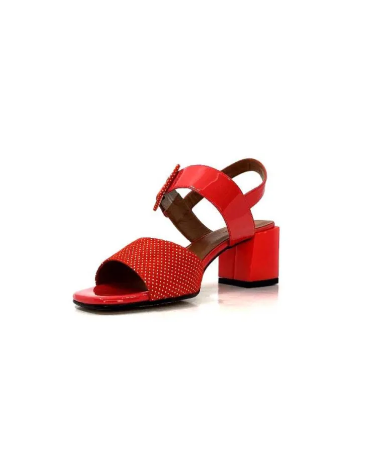 Ivoire F2191 Sardegna Daim Rouge Poid Blanc