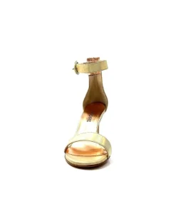 Ivoire Gian V2 Cuir Metal Or
