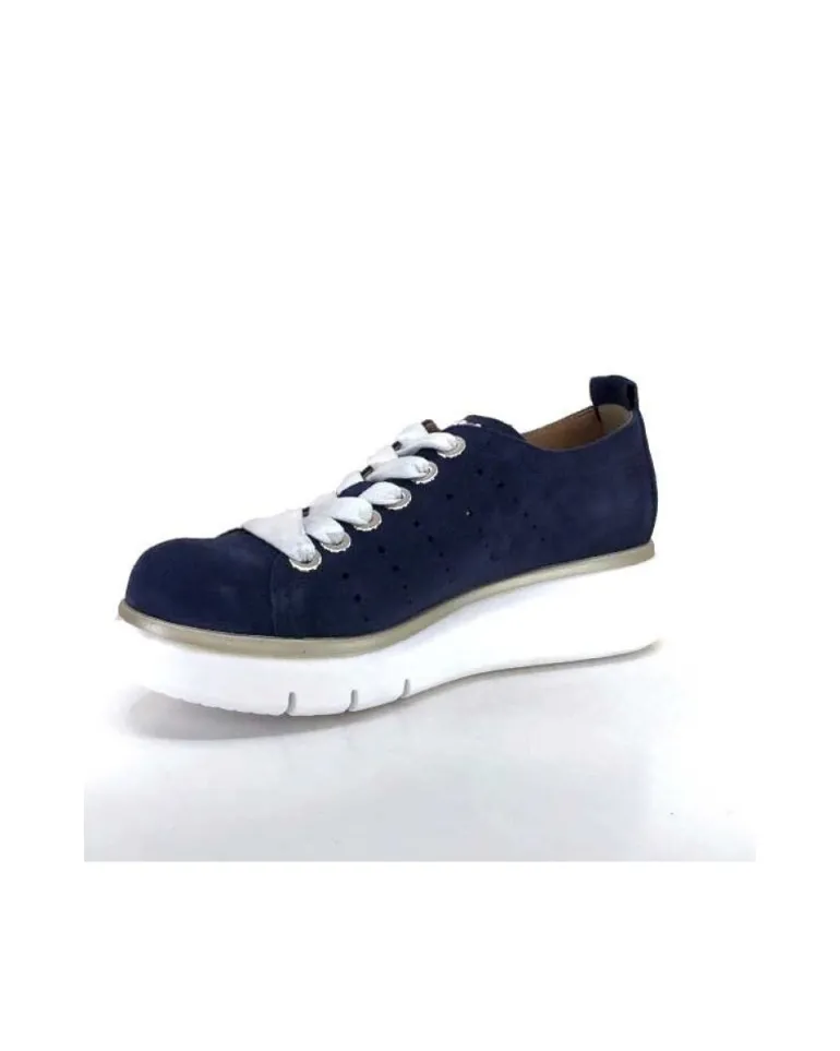 Ivoire 7L4144Pe Cuir Bleu Marine