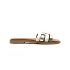 Ivoire Tml 28 Cuir Blanc Or