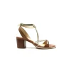 Les Tropeziennes Lilon Cuir Marron & Or