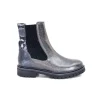 Mkd Gilda Cuir Metal Gris