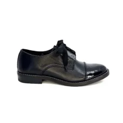 Myma 7008/01 Cuir Noir Vernis Noir
