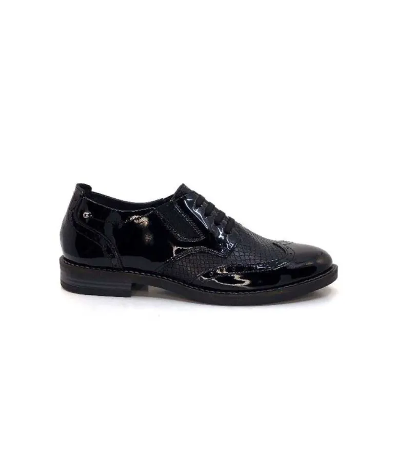 Myma 6009 Cuir Vernis Noir