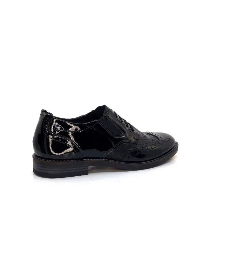 Myma 6009 Cuir Vernis Noir