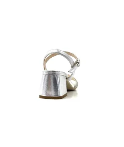 Nero Gardini 307320 De Cuir Strass Argent