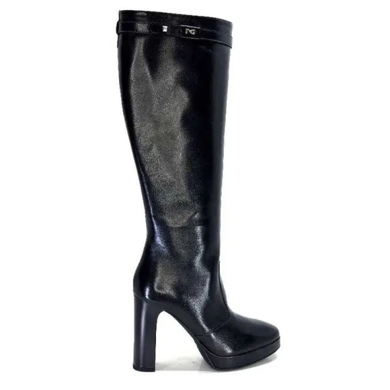 Nero Giardini 1308723 De 100 Cuir Noir