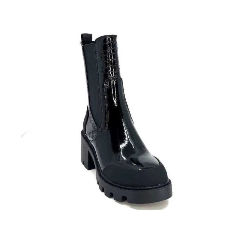 Noa Harmon 9117 Eros Cuir Vernis Noir