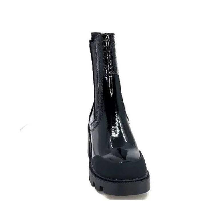 Noa Harmon 9117 Eros Cuir Vernis Noir