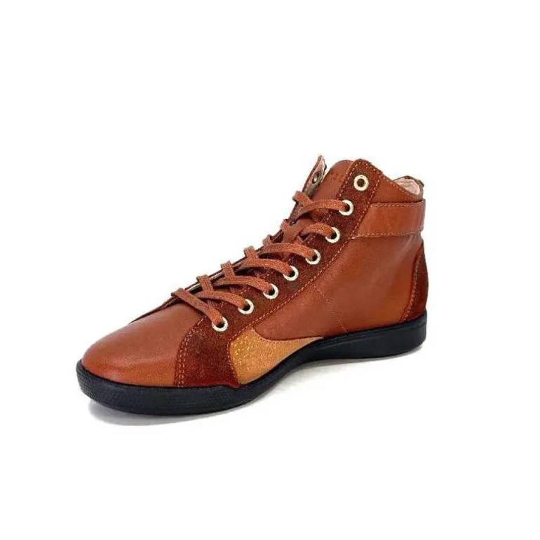Pataugas 628270 Palme Cuir Rouille