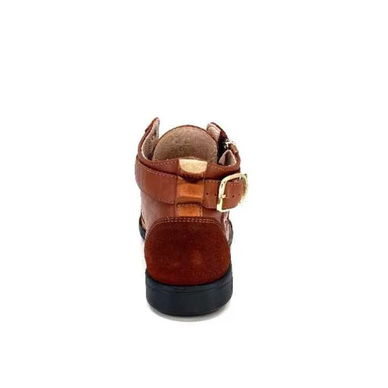 Pataugas 628270 Palme Cuir Rouille