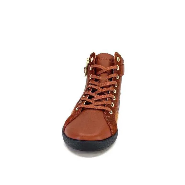 Pataugas 628270 Palme Cuir Rouille