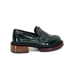 Pertini 32416 D8 Cuir Vernis Vert