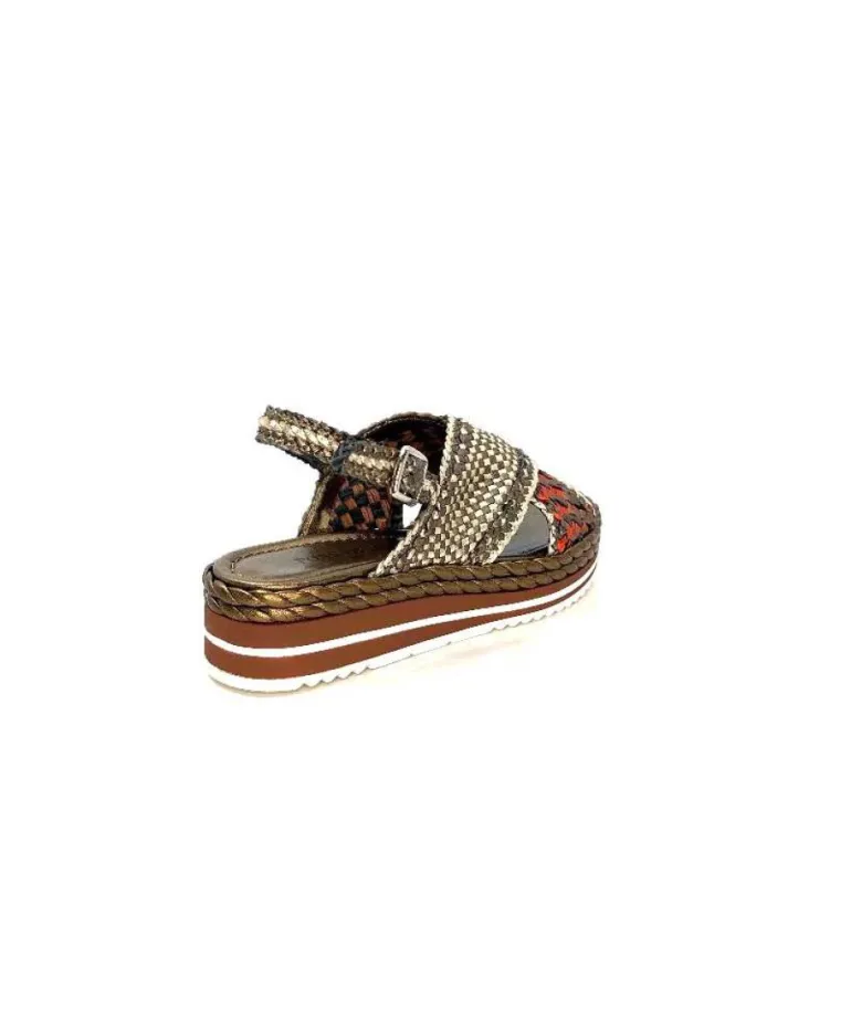 Pons Quintana 10265 Milan Cuir Metal Bronze
