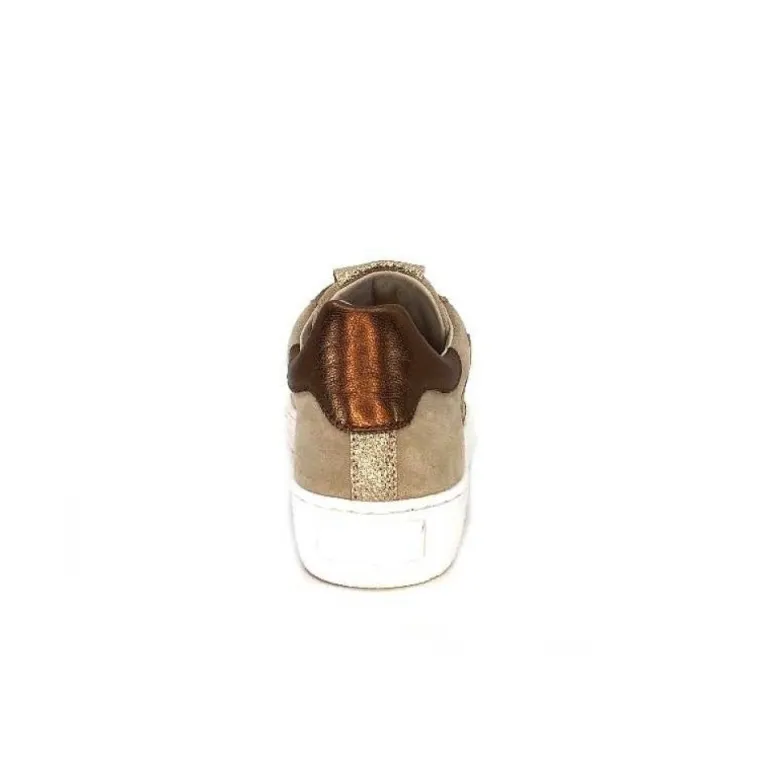 Reqins Sun Stella Mix Cuir Daim Beige