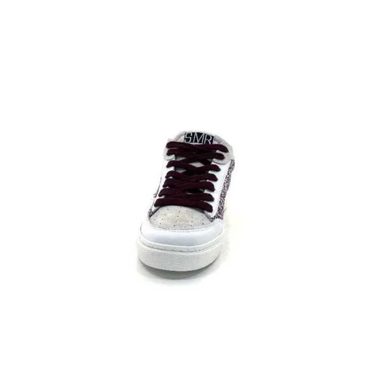 Semerdjian Smr23 Taline 10435 Cuir Blanc Glitter Rose