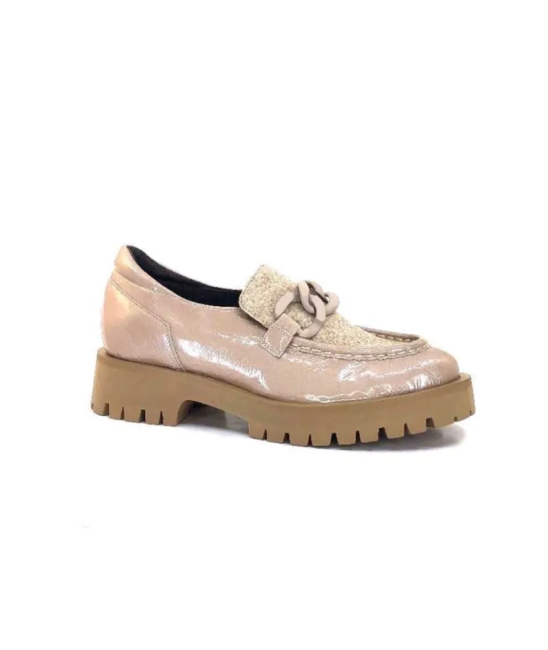 Softwaves 8-36-16 /02 Cuir Vernis & Tweed Beige