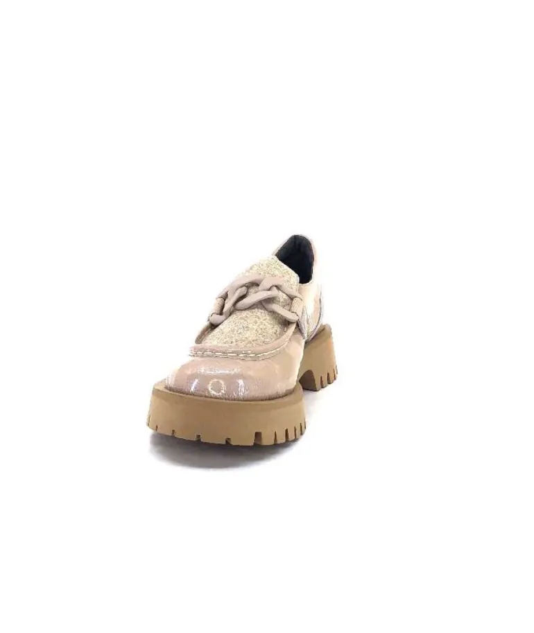 Softwaves 8-36-16 /02 Cuir Vernis & Tweed Beige