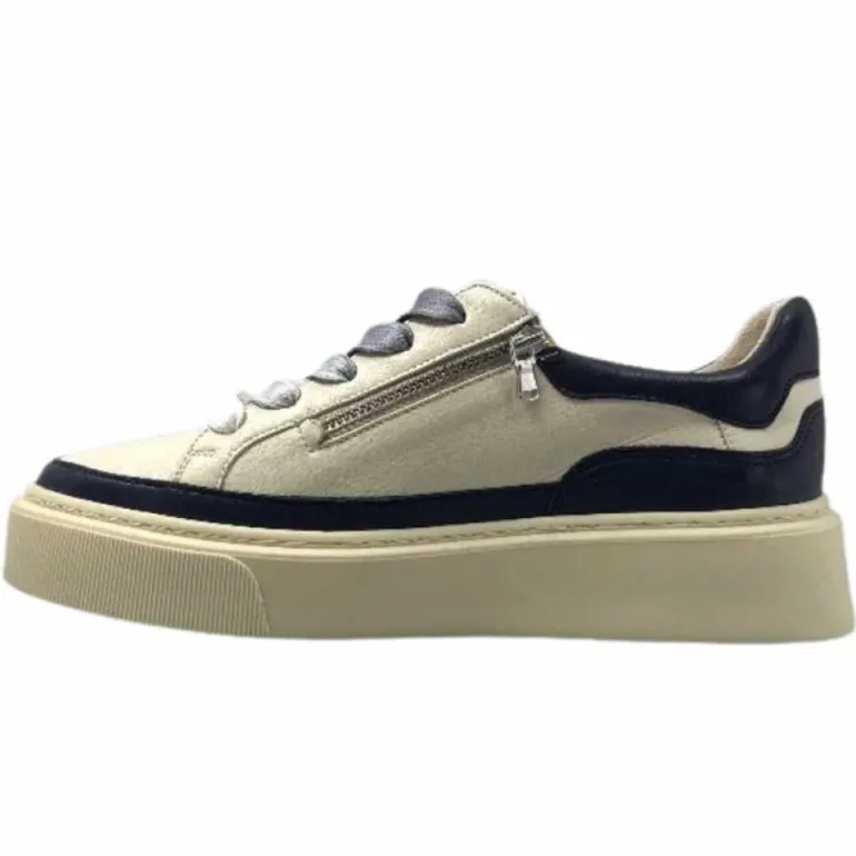 Softwaves 8.80.01/03 Cuir Creme & Marine