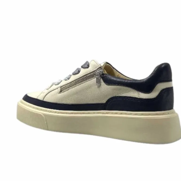 Softwaves 8.80.01/03 Cuir Creme & Marine