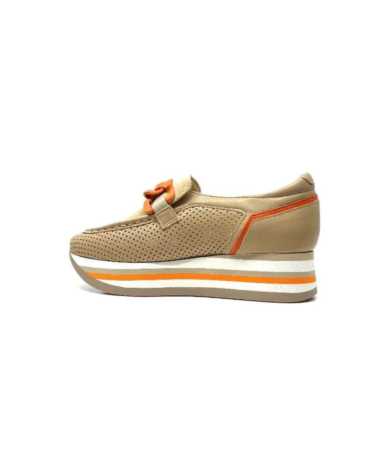 Softwaves 7-78-56 Cuir Et Daim Camel