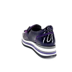 Softwaves 7.78.61 Cuir Vernis Et Daim Violet