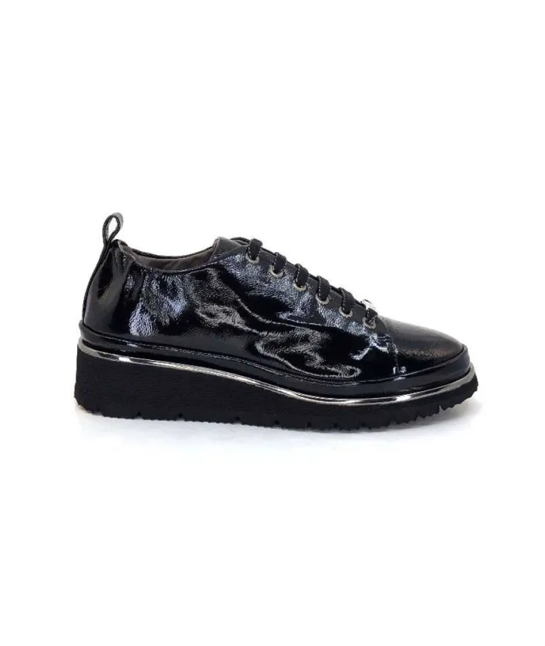 Xsa 9721 Cuir Vernis Noir