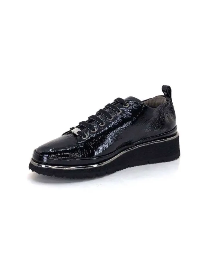 Xsa 9721 Cuir Vernis Noir