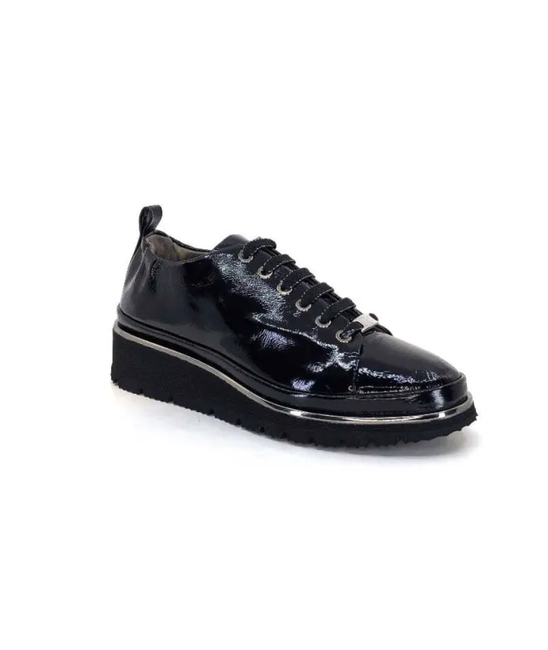 Xsa 9721 Cuir Vernis Noir